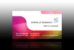 pharmacy-education-business card-template